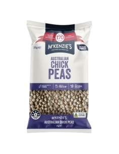 Mckenzies Chick Peas 375g x 1
